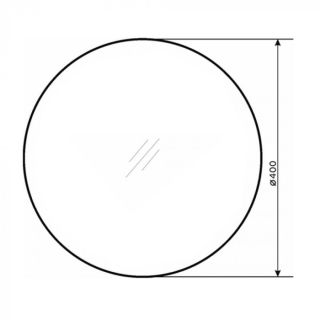 Зеркало Comforty Круг-40 00-00013806 универсальное 40 см